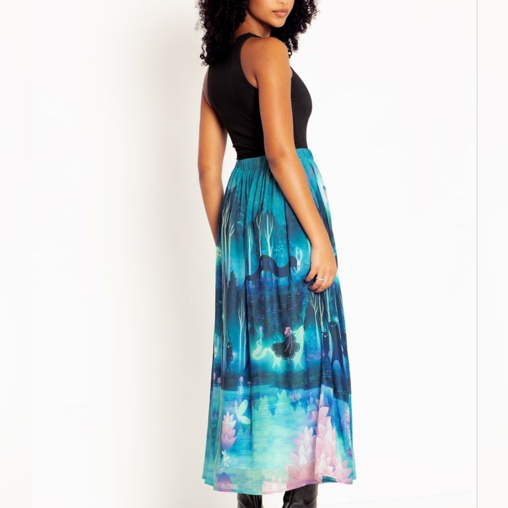 Blackmilk Reflecting Pool Midi Skirt